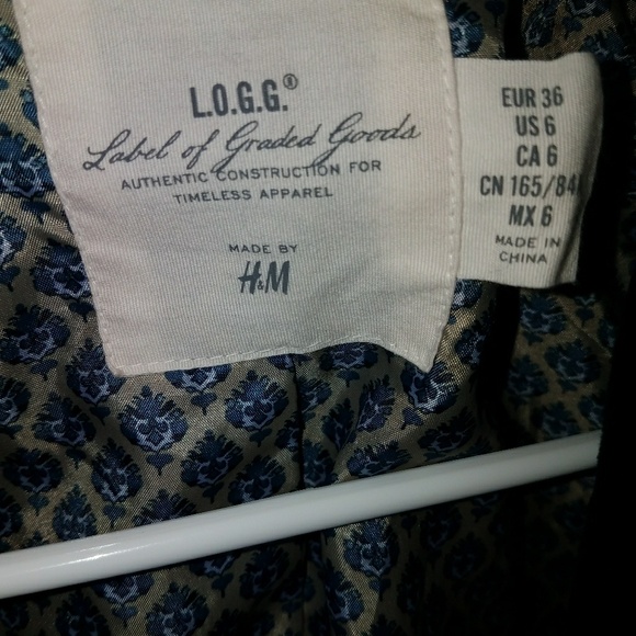 H&M CORDUROY BLAZER - Picture 4 of 4